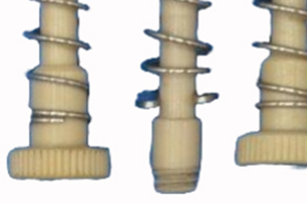 NS300 FCTP screws & springs (x4)-PEEK